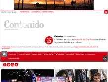 Tablet Screenshot of contenido.com.mx